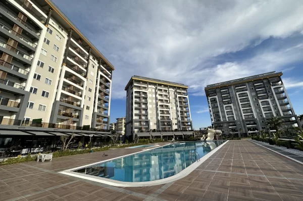 Combination of modern and stylish! 56 square meters New Flat in Alanya, Avsallar