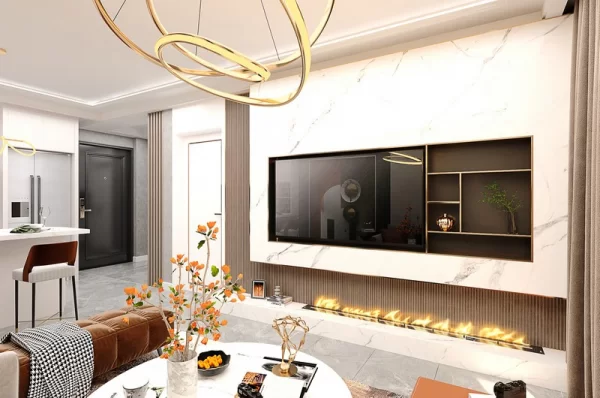 Роскошная жизнь: потрясающие апартаменты 1+1 и пентхаусы 2+1 в Алании, Дермиташ