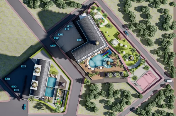 Роскошная жизнь: потрясающие апартаменты 1+1 и пентхаусы 2+1 в Алании, Дермиташ