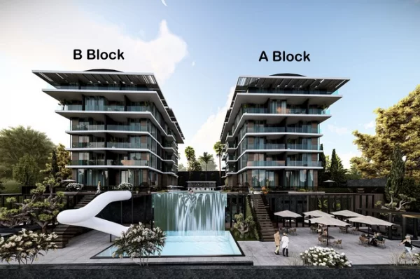 Majestic Twin Block Luxury Property Project in Alanya, Cleopatra