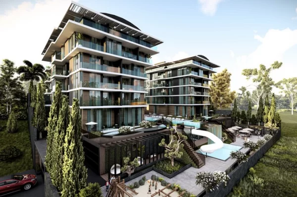 Majestic Twin Block Luxury Property Project in Alanya, Cleopatra