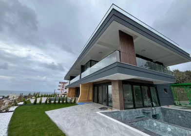 New Construction Villa with Private Pool in İncekum, Alanya