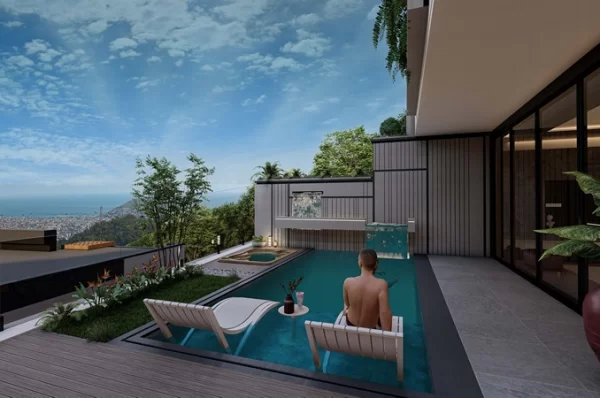 Alanya Tepe Mahallesi'nde Muhteşem Deniz Manzaralı Satılık 3+1 Villa