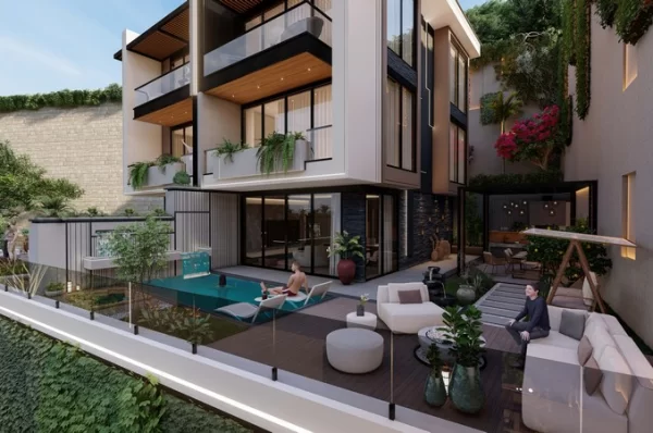 Alanya Tepe Mahallesi'nde Muhteşem Deniz Manzaralı Satılık 3+1 Villa