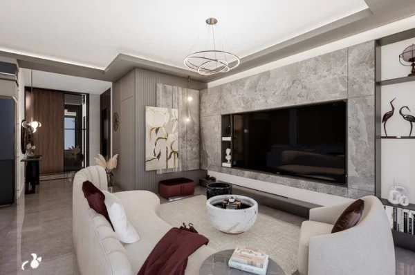 Alanya Tepe Mahallesi'nde Muhteşem Deniz Manzaralı Satılık 3+1 Villa