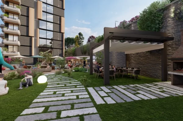 Alanya Oba Mahallesi'nde Deniz Manzaralı Yeni İnşa Edilmiş Daireler