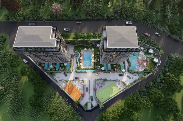 Alanya Oba Mahallesi'nde Deniz Manzaralı Yeni İnşa Edilmiş Daireler