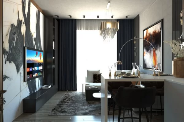 Alanya Oba Mahallesi'nde Deniz Manzaralı Yeni İnşa Edilmiş Daireler