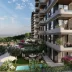 Newly Built Apartments in Alanya's Oba Neighborhood with Sea Views