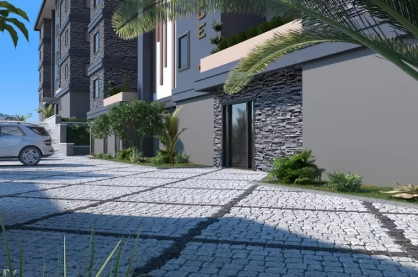 Luxury 1+1 Flat for Sale in Alanya's Oba Neighborhood