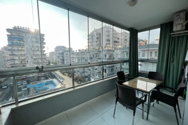 Luxurious Fully Furnished 2+1 Apartment with Pool View in Alanya, Mahmutlar