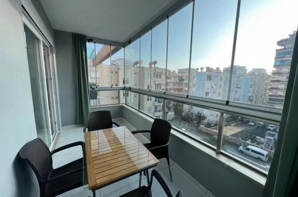 Luxurious Fully Furnished 2+1 Apartment with Pool View in Alanya, Mahmutlar
