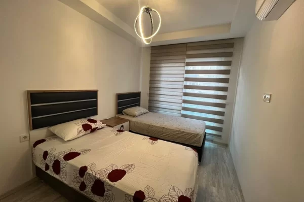 Luxurious Fully Furnished 2+1 Apartment with Pool View in Alanya, Mahmutlar