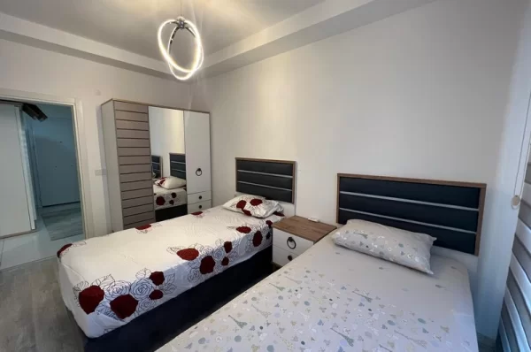 Luxurious Fully Furnished 2+1 Apartment with Pool View in Alanya, Mahmutlar