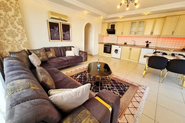 Luxury Living in Mahmutlar: Fully Furnished 2-Bedroom Apartment with Amazing Amenities