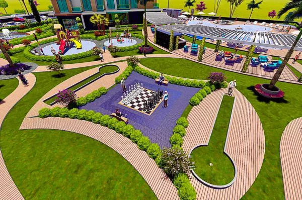 Alanya Premier Sitede Satılık Lüks 1+1 Daire: Modern Yaşamı Deneyimleyin