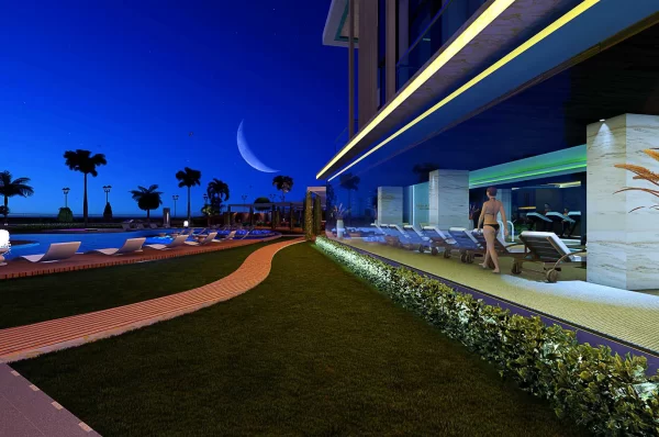 Alanya Premier Sitede Satılık Lüks 1+1 Daire: Modern Yaşamı Deneyimleyin