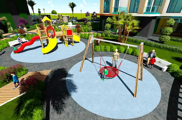 Luxurious 1+1 Apartment for Sale in Alanya's Premier Complex: Experience Modern Living