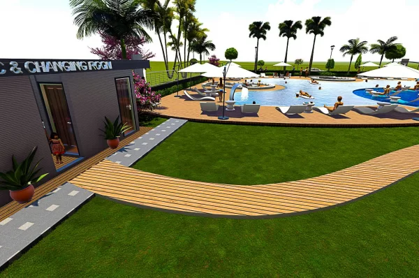 Luxurious 1+1 Apartment for Sale in Alanya's Premier Complex: Experience Modern Living