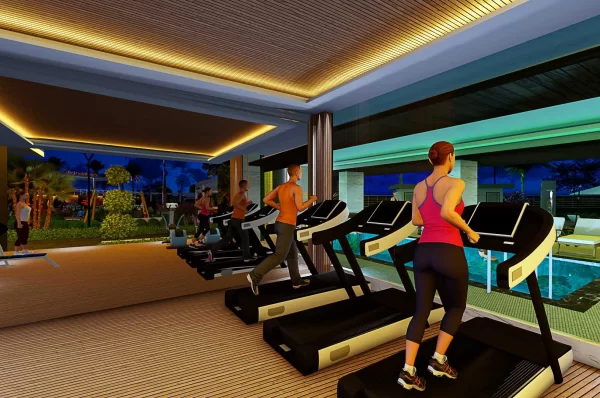 Luxurious 1+1 Apartment for Sale in Alanya's Premier Complex: Experience Modern Living