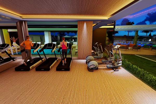 Luxurious 1+1 Apartment for Sale in Alanya's Premier Complex: Experience Modern Living