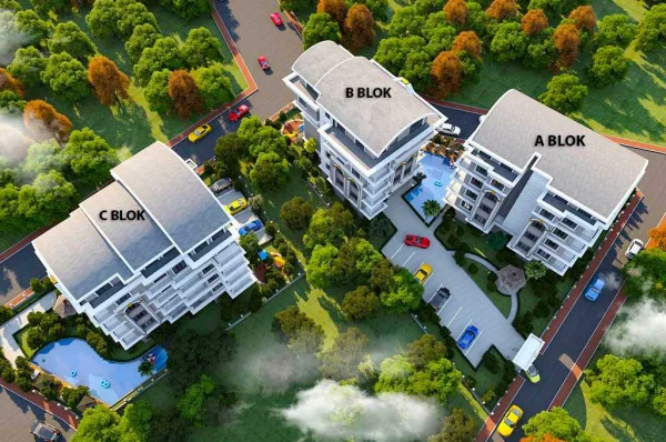 Alanya'da Lüks Daireler: Eşsiz Zarafet ve Çarpıcı Olanakları Deneyimleyin
