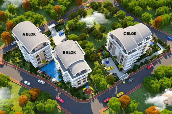 Alanya'da Lüks Daireler: Eşsiz Zarafet ve Çarpıcı Olanakları Deneyimleyin