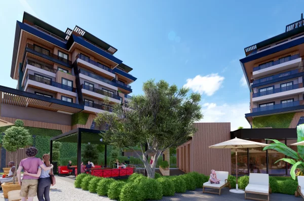 Lüksün İçinde Rahatlayın: Alanya'da Masmavi Denize Sadece Birkaç Adım Uzaklıkta Satılık Yeni Dairele