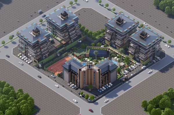 Unwind in Luxury: New Apartments for Sale in Alanya, Just Steps Away from the Azure Sea