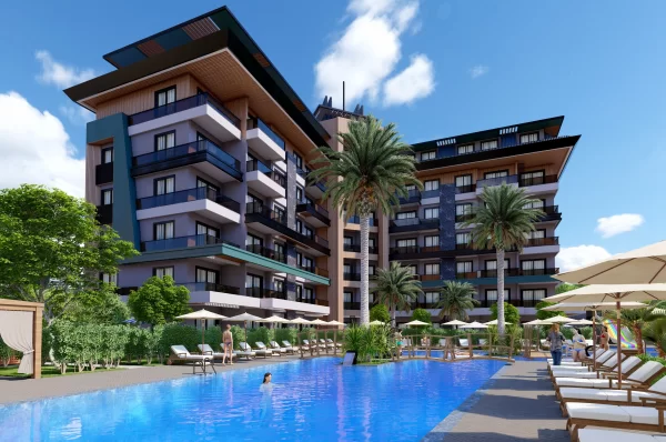 Unwind in Luxury: New Apartments for Sale in Alanya, Just Steps Away from the Azure Sea