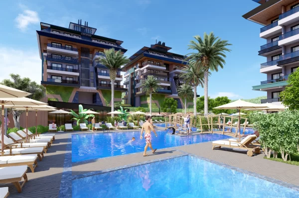 Unwind in Luxury: New Apartments for Sale in Alanya, Just Steps Away from the Azure Sea