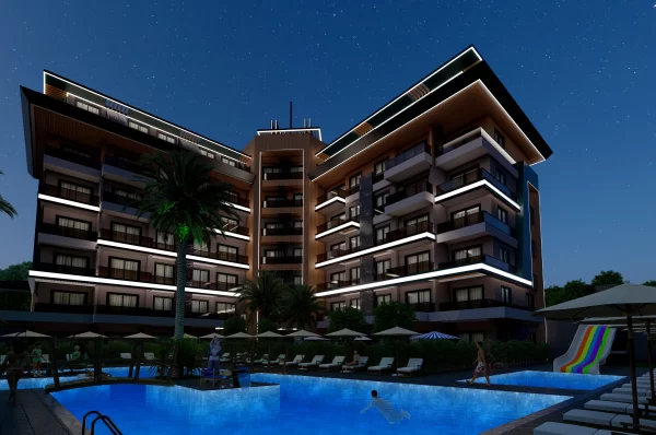 Unwind in Luxury: New Apartments for Sale in Alanya, Just Steps Away from the Azure Sea