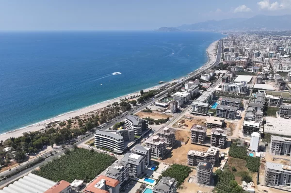 Unwind in Luxury: New Apartments for Sale in Alanya, Just Steps Away from the Azure Sea