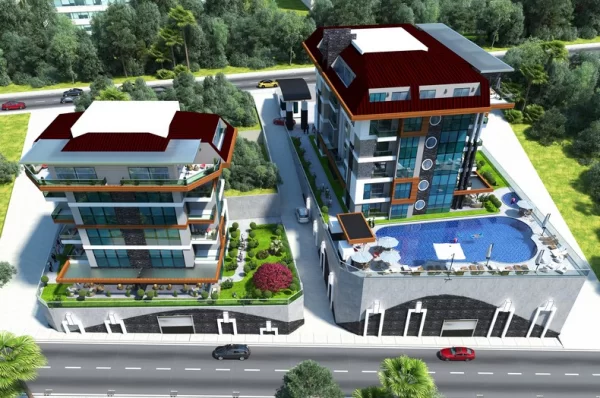 Invest in Excellence with Multiple Option Flats in the Most Preferred Area of ​​Alanya