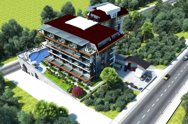 Invest in Excellence with Multiple Option Flats in the Most Preferred Area of ​​Alanya