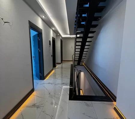 Alanya Kargıcak'ta Özel Paradise'ta Yaşayan Tripleks 6+1 Satılık Villa