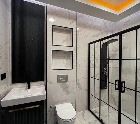 Alanya Kargıcak'ta Özel Paradise'ta Yaşayan Tripleks 6+1 Satılık Villa