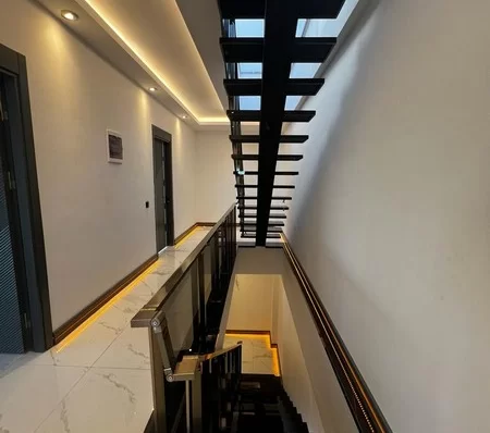Alanya Kargıcak'ta Özel Paradise'ta Yaşayan Tripleks 6+1 Satılık Villa