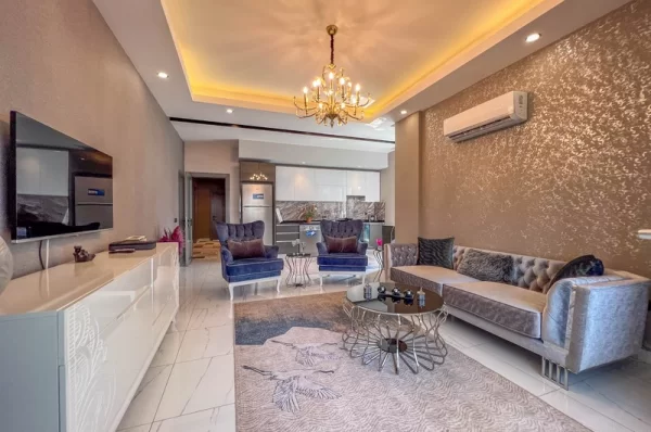 Lüks Yaşamın Özünü Keşfedin Alanya Oba'da 3+1 Eşyalı Daire
