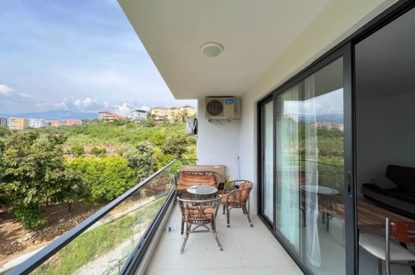 Alanya Kestel'de Sahile 500 Metre Uygun Fiyatlı Eşyalı 1+1 Daire