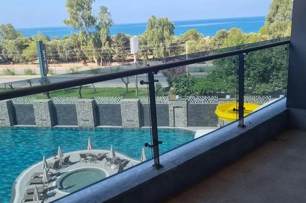 Magnificent Beachfront 1+1 Furnished Luxe Property in Alanya, Kargıcak