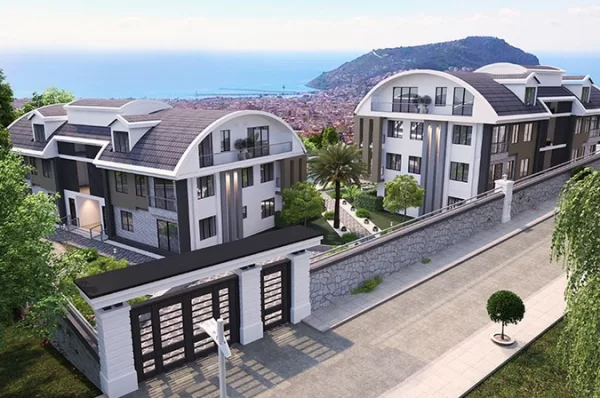 1+1 Property for Sale With Exquisite Views of Alanya