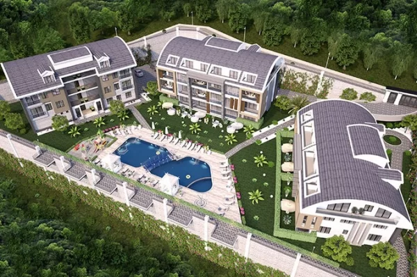 1+1 Property for Sale With Exquisite Views of Alanya