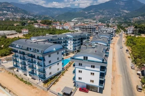 High Profit 1+1 Fully Furnished Apartment for Sale in Alanya,Oba