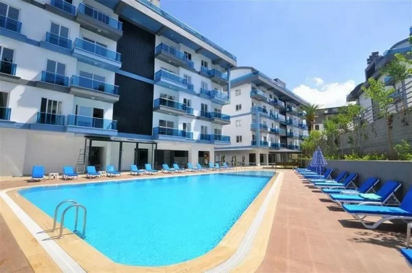 High Profit 1+1 Fully Furnished Apartment for Sale in Alanya,Oba