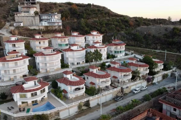 First Class Sea View Luxurious Villa for Sale in Alanya, Kargıcak