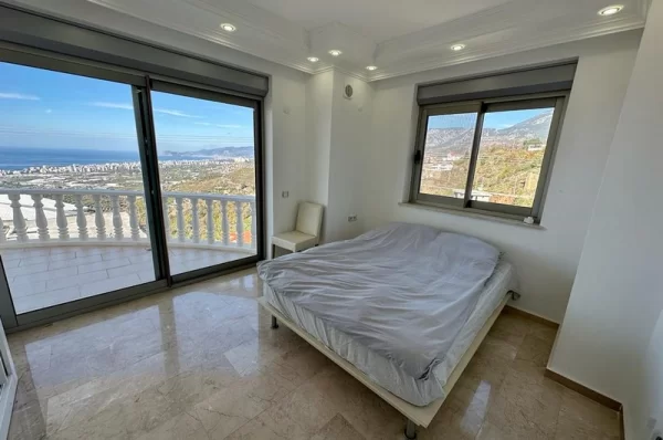 First Class Sea View Luxurious Villa for Sale in Alanya, Kargıcak
