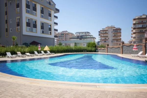 Alanya Mahmutlar'da şık 1+1 daire