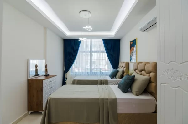 2+1 and 3+1 Spacious and Furnished Properties for Sale in Alanya's Best Region