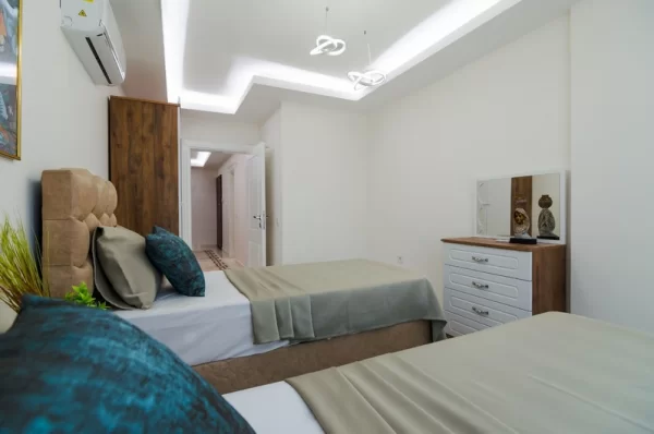2+1 and 3+1 Spacious and Furnished Properties for Sale in Alanya's Best Region